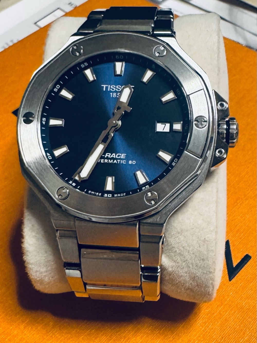 Tissot T-Race automatic Blue Dial